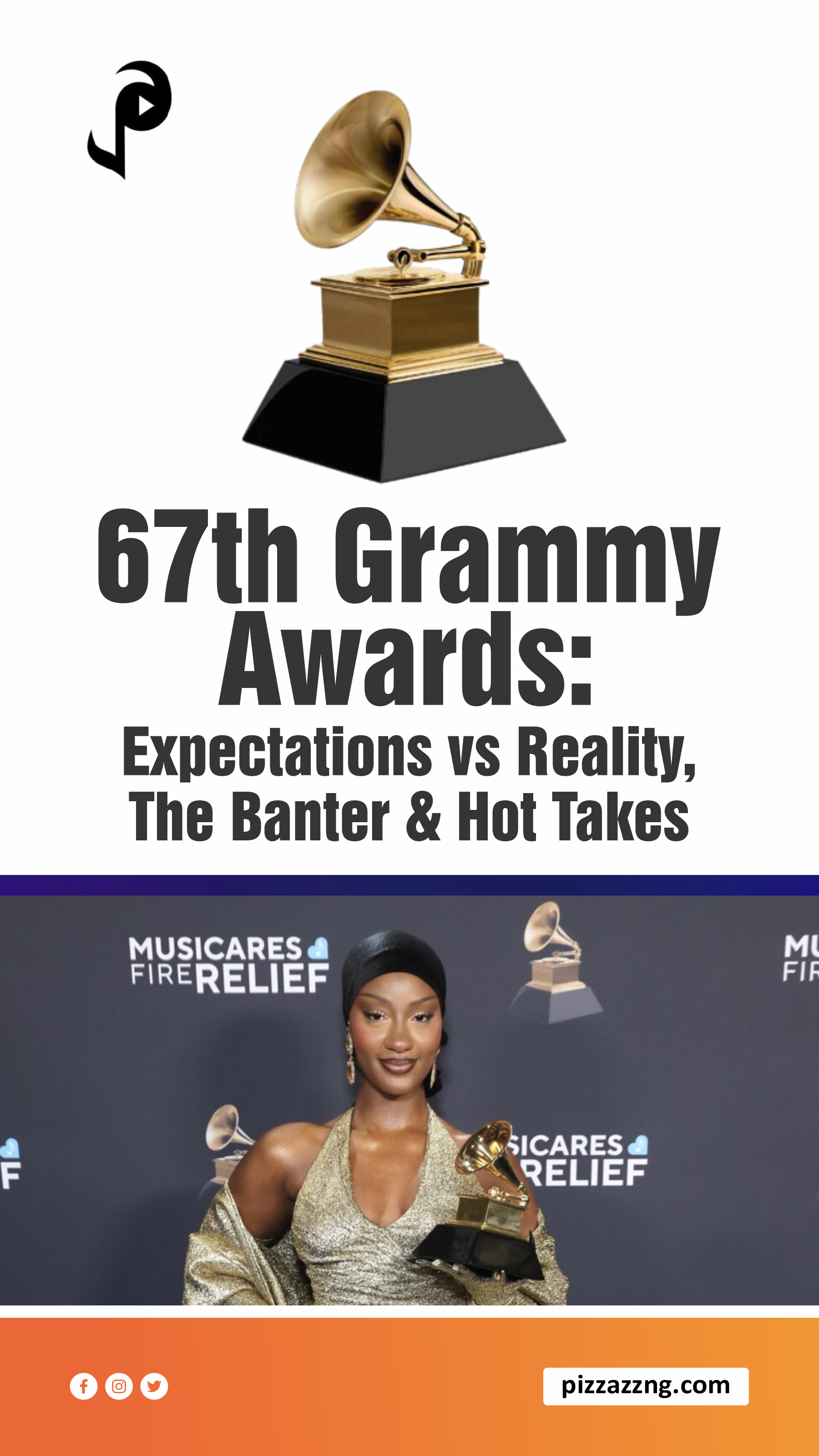 67th Grammy Awards: Expectations vs Reality, The Banter & Hot Takes